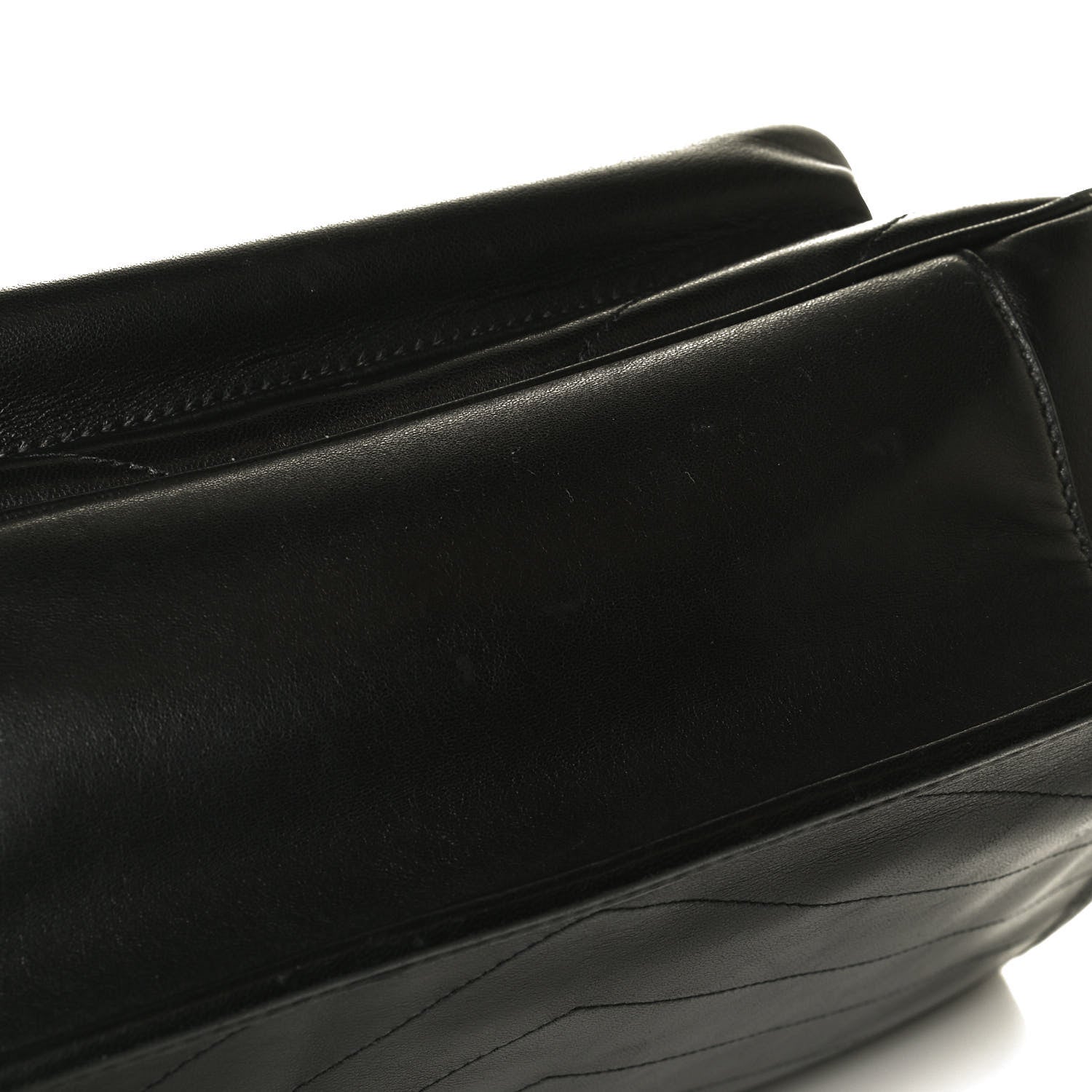 Saint Laurent Lambskin Matelasse Monogram Medium Niki Chain Satchel Black 29 of 33