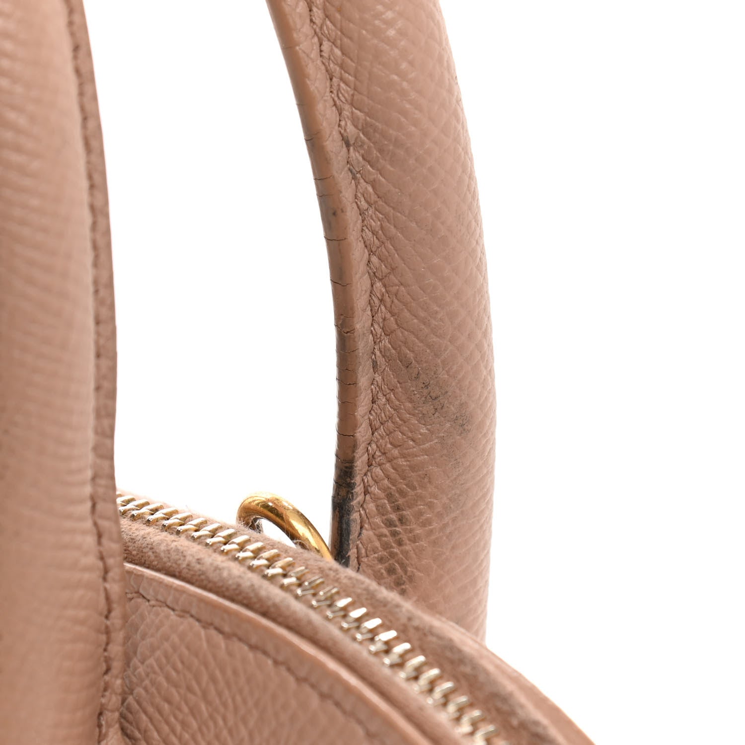 Balenciaga Grained Calfskin S Ville Top Handle Bag Beige Tapioca 12 of 23