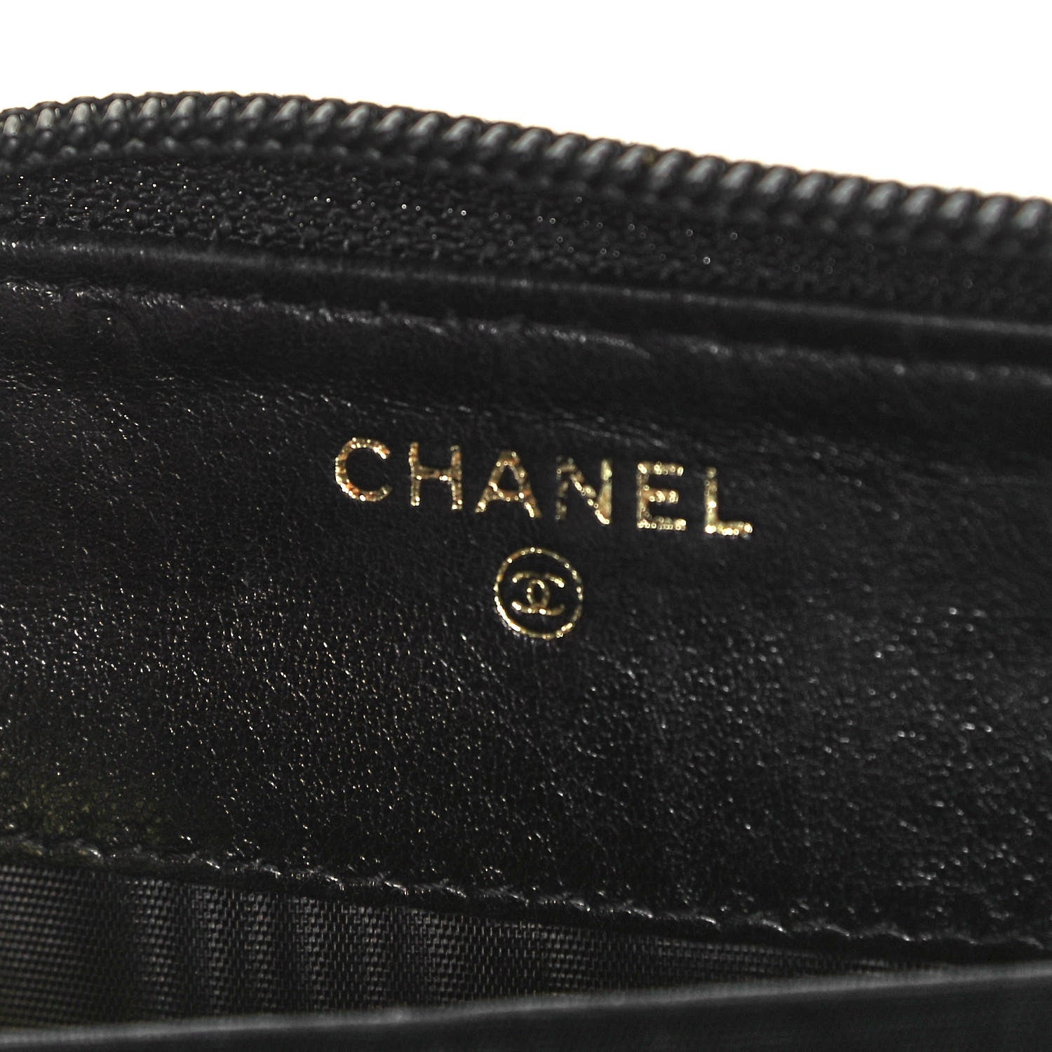 Chanel Caviar Large Timeless CC Zip Around Wallet Black 8 of 9
