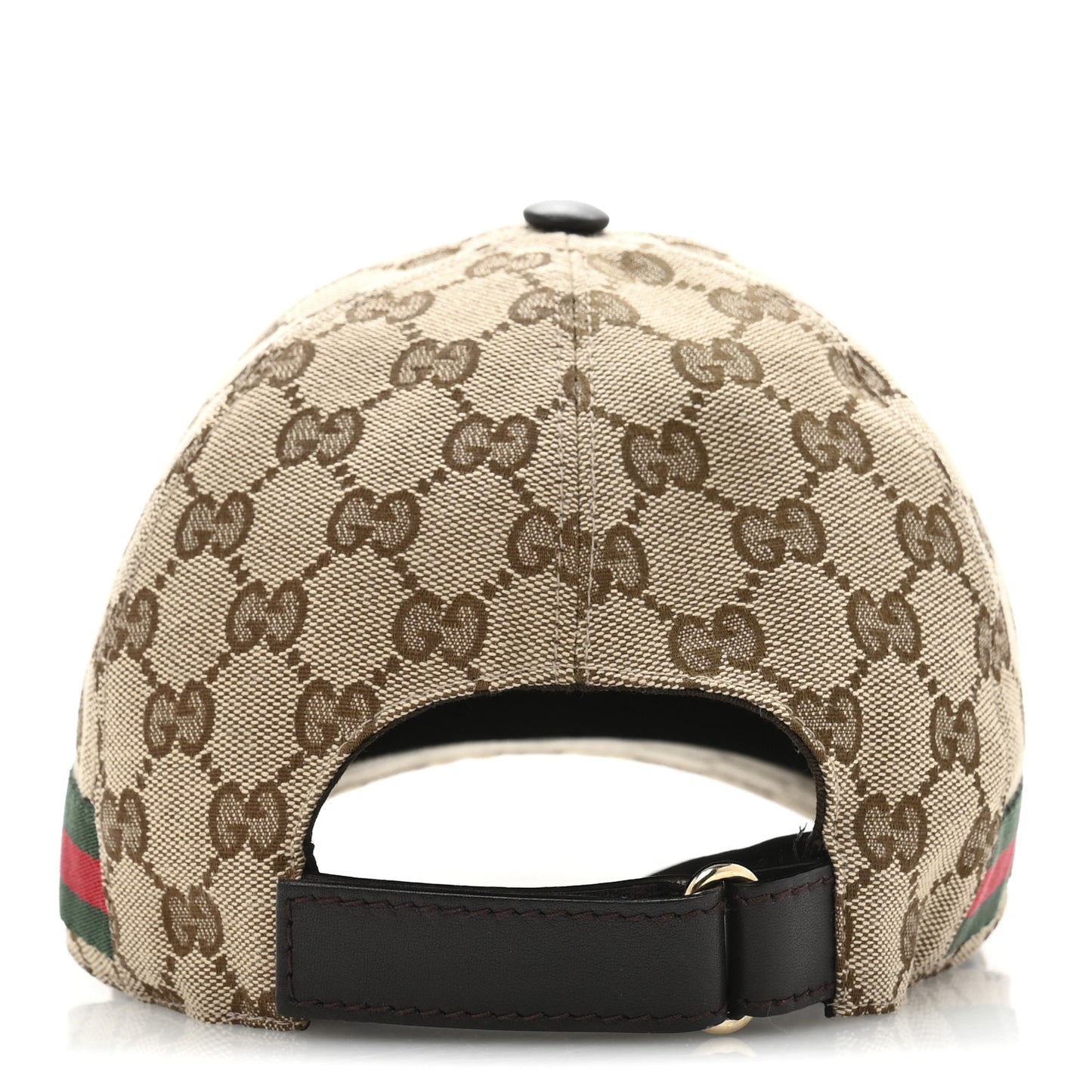 Monogram Web Baseball Hat M Beige Cocoa