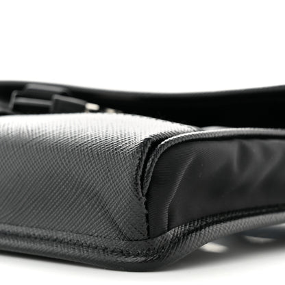 Prada Re-Nylon Saffiano Smartphone Case Crossbody Black 9 of 11