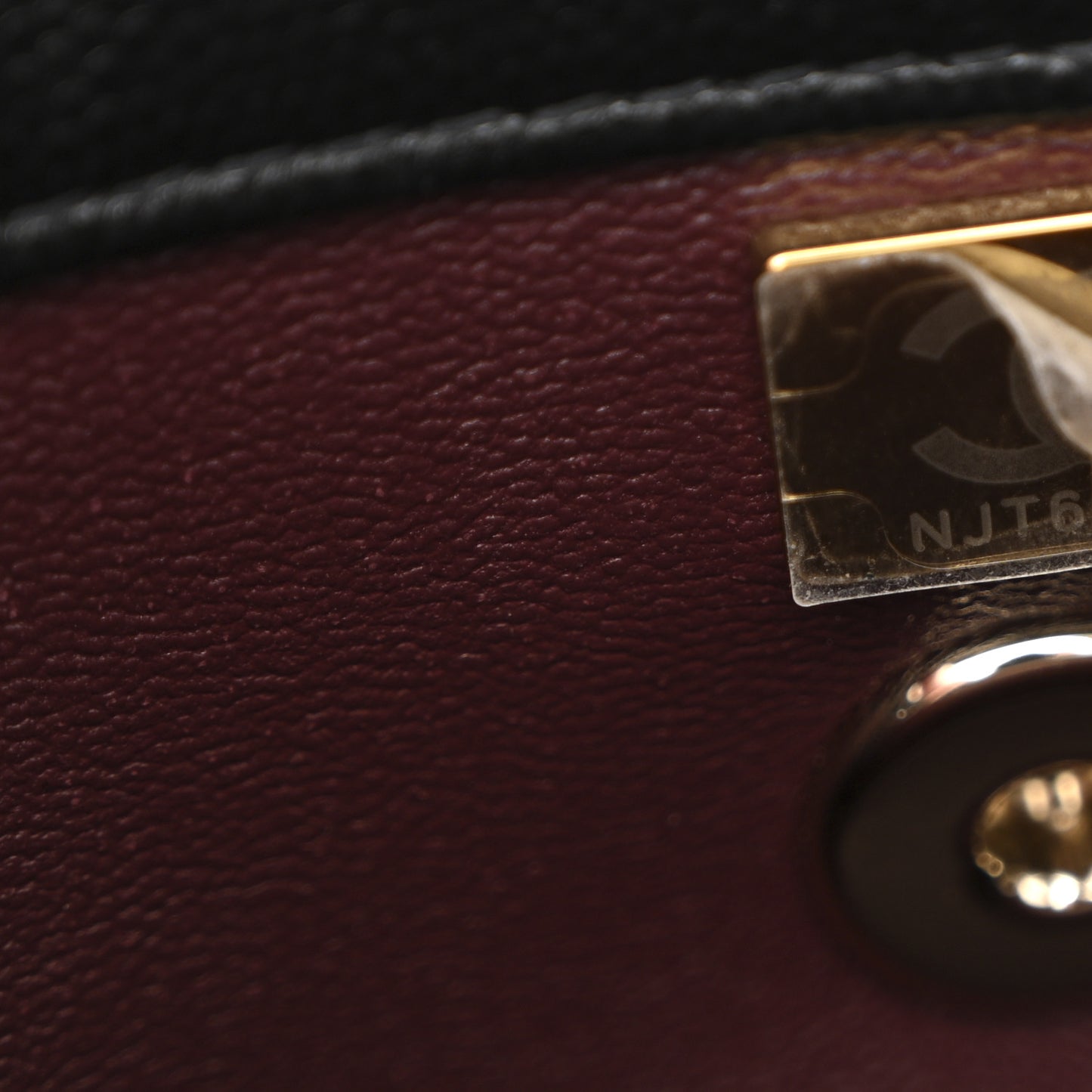 Caviar Quilted Mini Coco Handle Flap Black