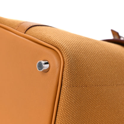 Hermes Toile Goeland Swift Cargo Picotin Lock 18 Sesame 8 of 11