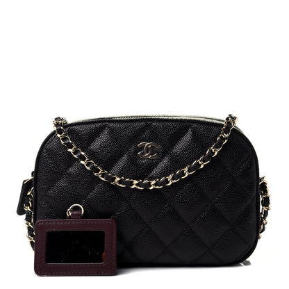 Chanel Caviar Quilted Vanity With Chain Black 1 of 4