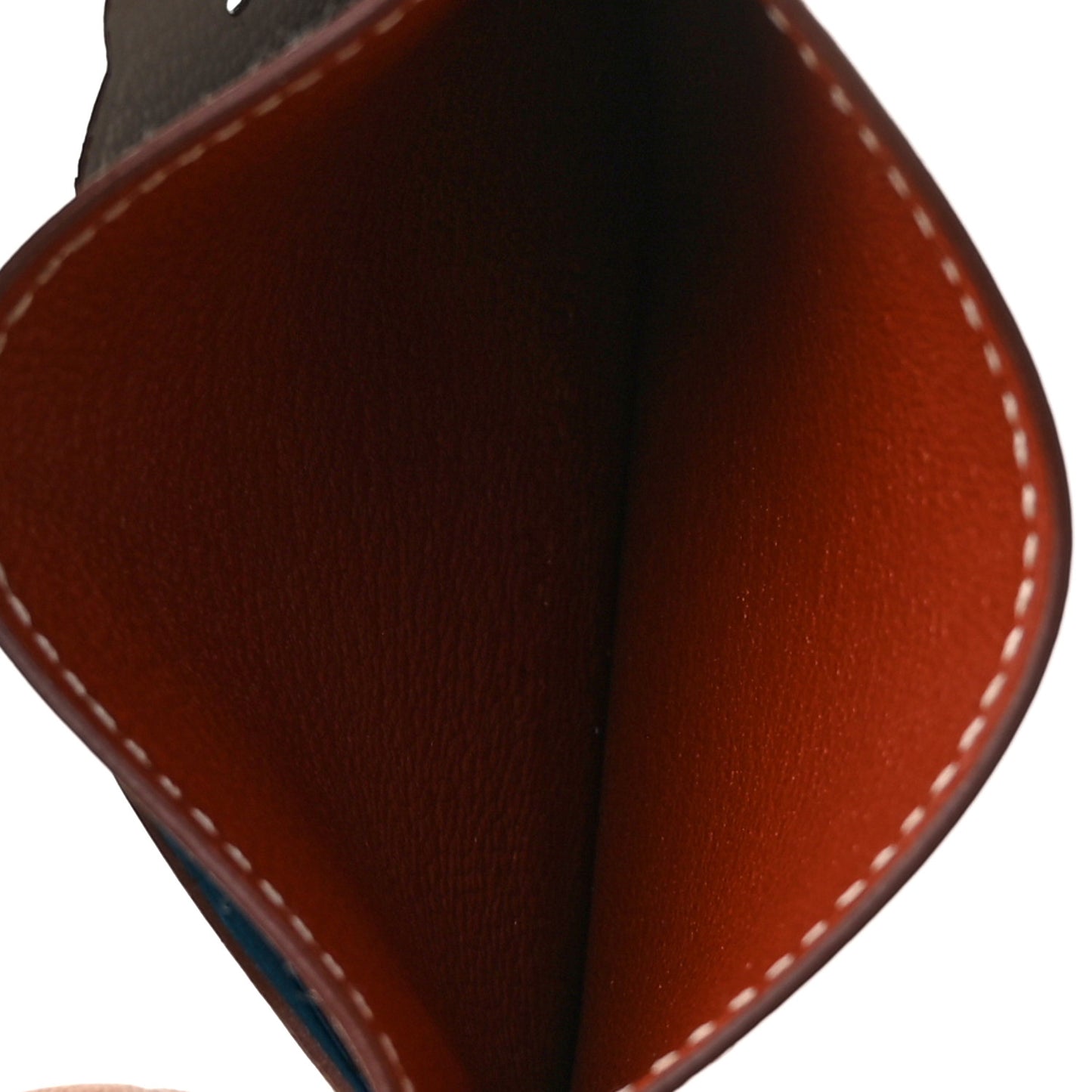 Epsom Evercolor Chevre Mysore Les Petits Chevaux Card Holder Brique Quebracho Bleu Frida Gris Perle