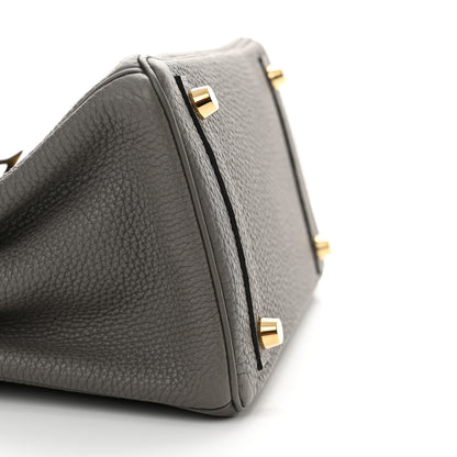 Hermes Togo Birkin 25 Gris Meyer 11 of 12