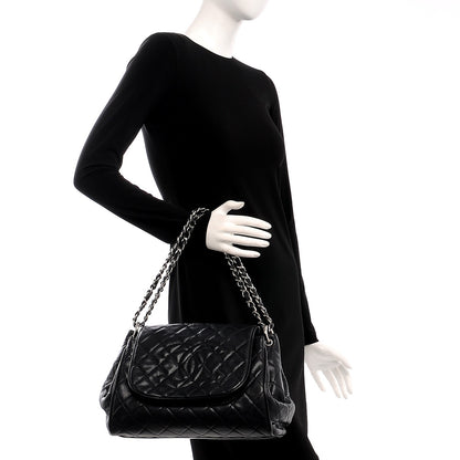 Chanel Caviar Quilted Timeless Accordion Flap Black 2 of 9