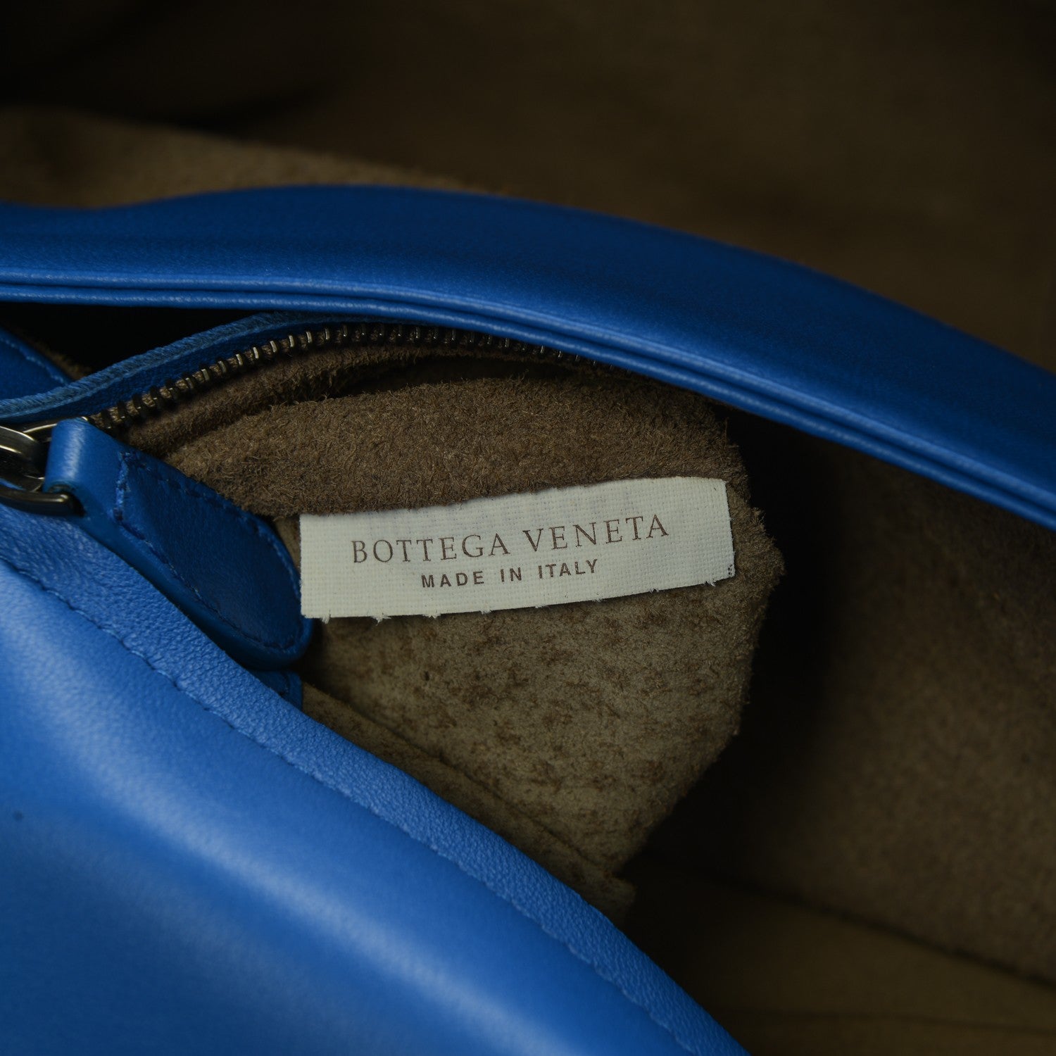 Bottega Veneta Nappa Intrecciato Medium Olimpia Bag Blue Royal 7 of 8