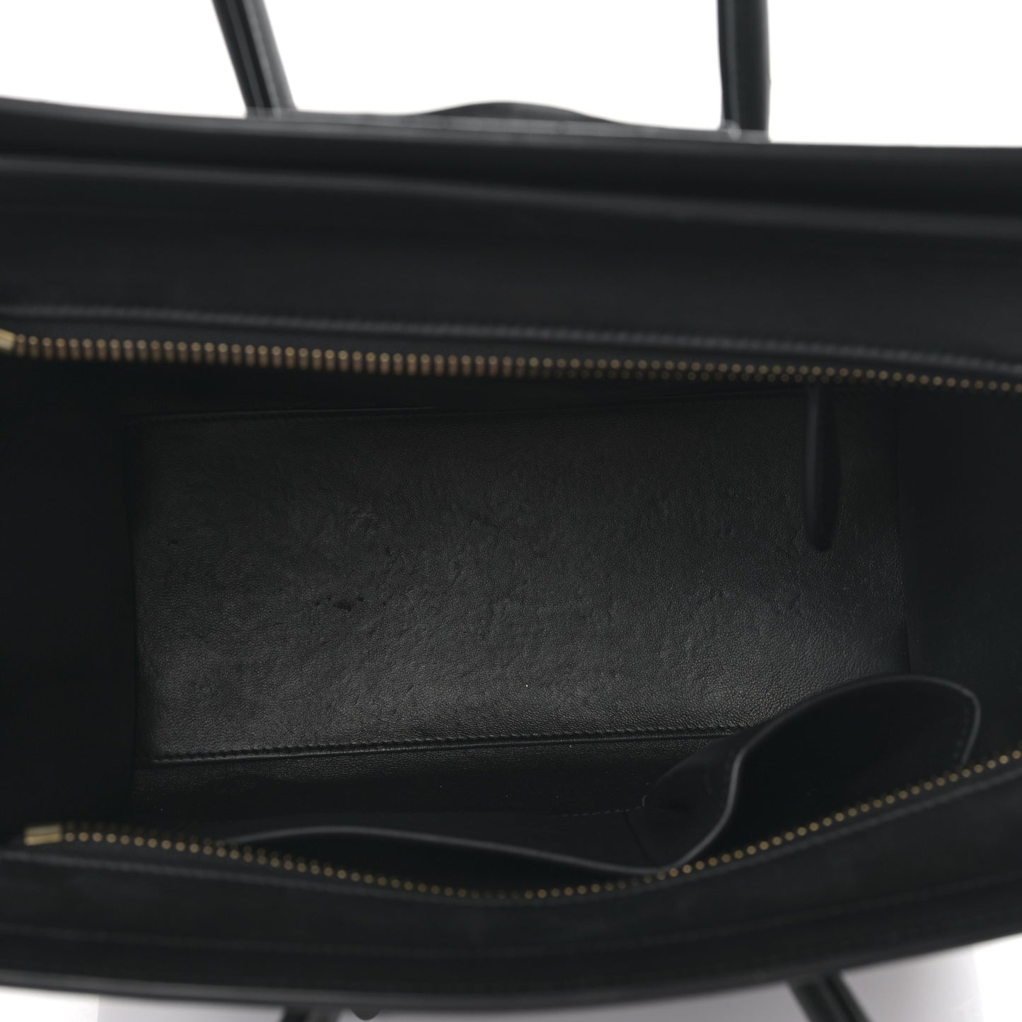 Smooth Calfskin Micro Luggage Black