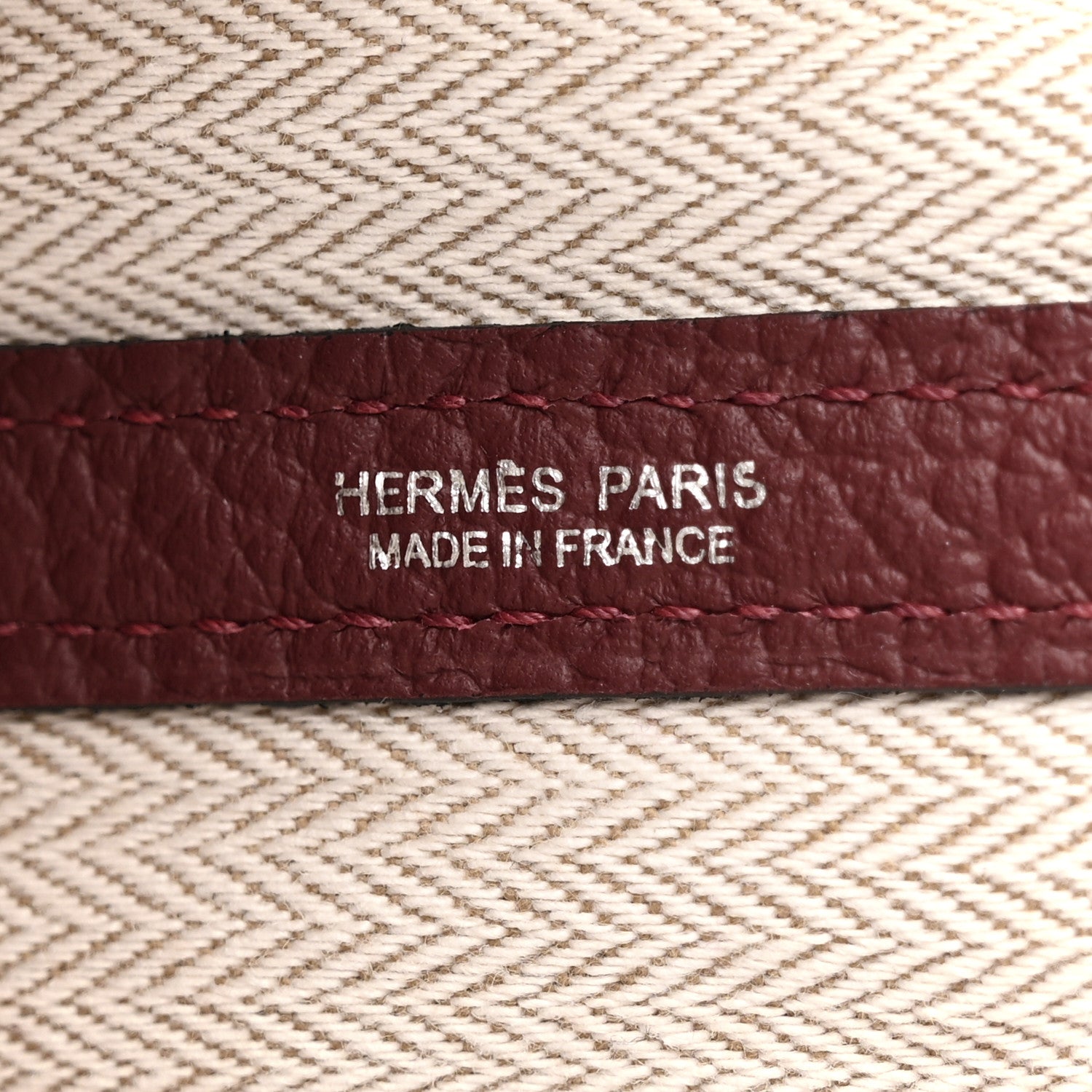 Hermes Vache Country Garden Party 30 TPM Rouge H 7 of 11