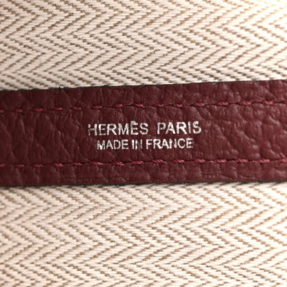 Hermes Vache Country Garden Party 30 TPM Rouge H 7 of 11
