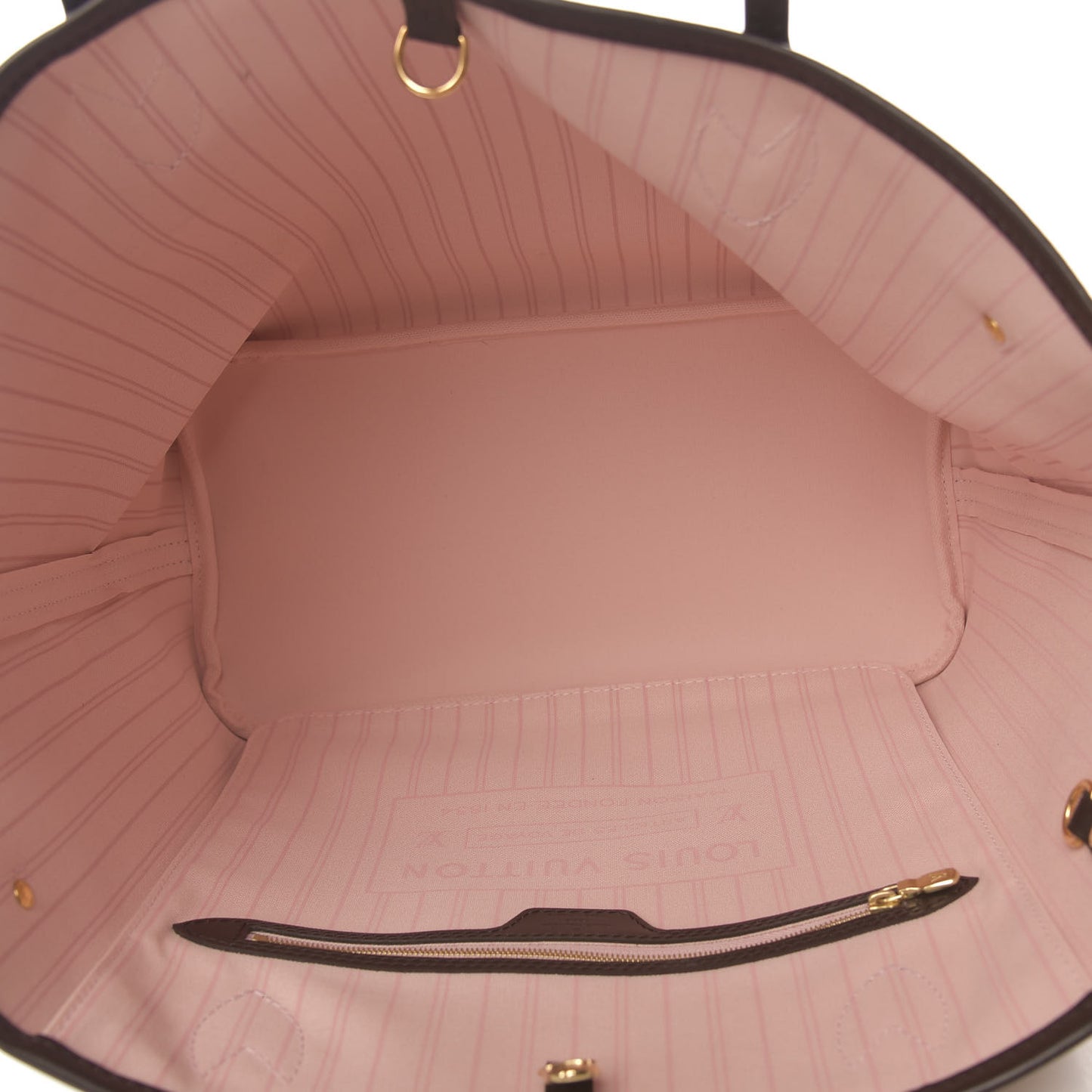 Damier Ebene Neo Neverfull MM Rose Ballerine