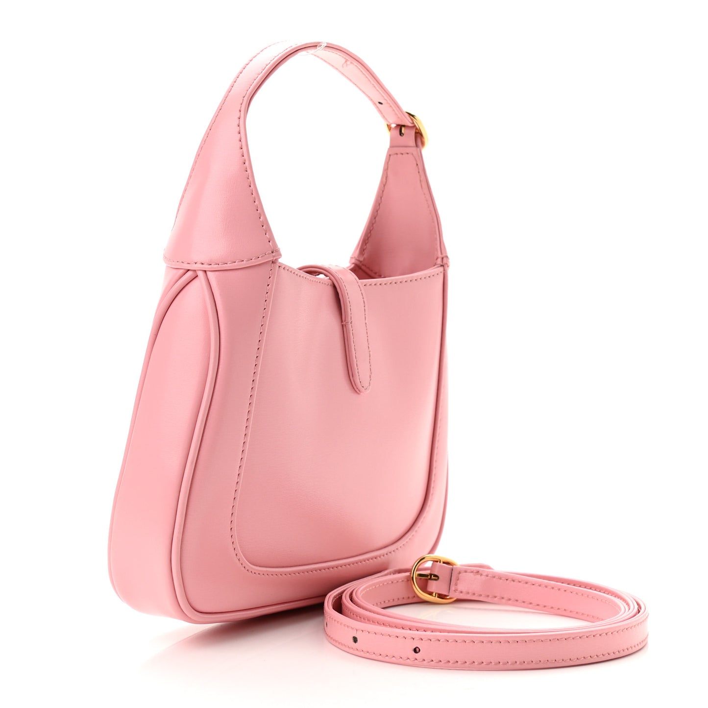 Boarded Dyana Lux Calfskin Mini Jackie 1961 Hobo Wild Rose