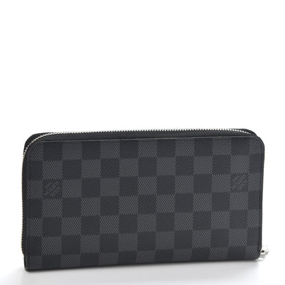 Louis Vuitton Damier Graphite Zippy Organizer Wallet 2 of 10