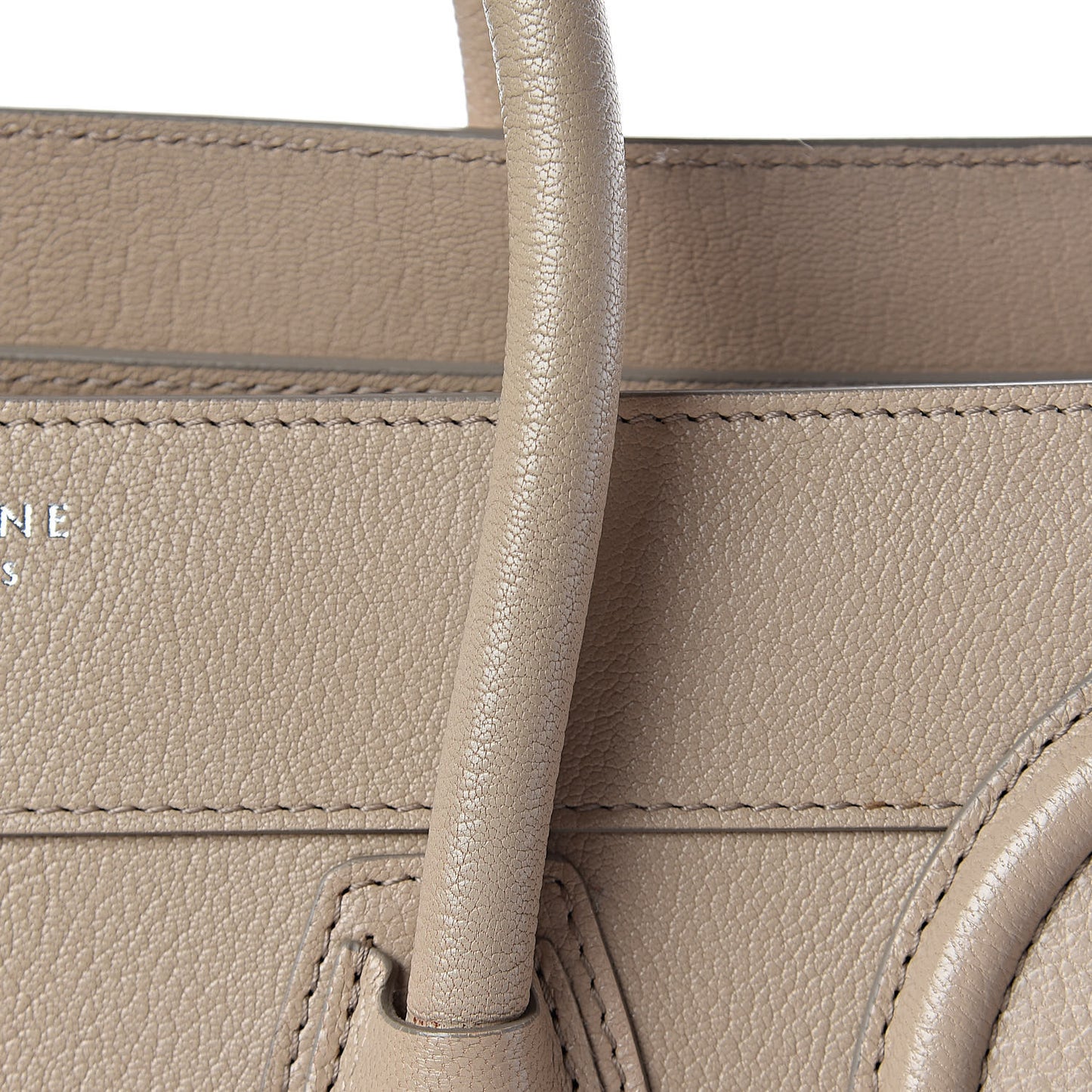 Goatskin Mini Luggage Sand