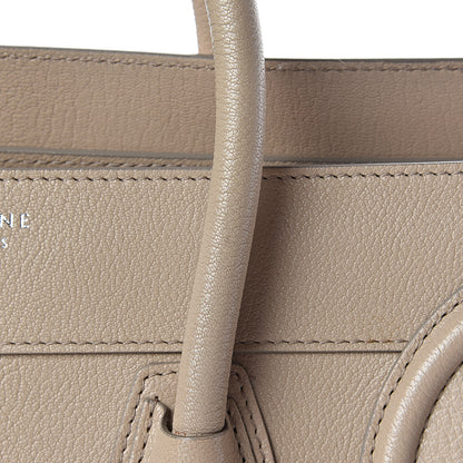 Celine Goatskin Mini Luggage Sand 11 of 14