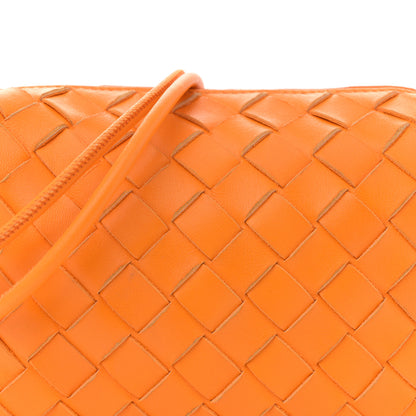 Bottega Veneta Nappa Intrecciato Mini Loop Camera Bag Tangerine 7 of 10