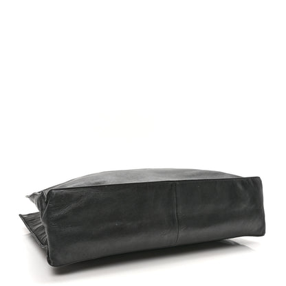 Chanel Lambskin CC Tote Black 4 of 10