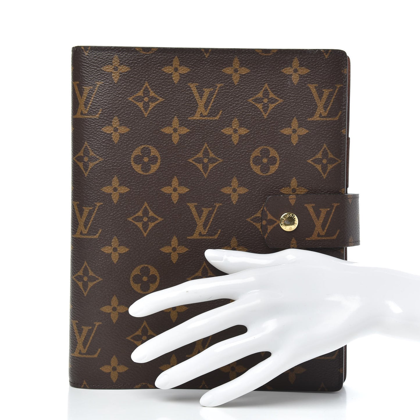 Monogram Large Ring Agenda Cover