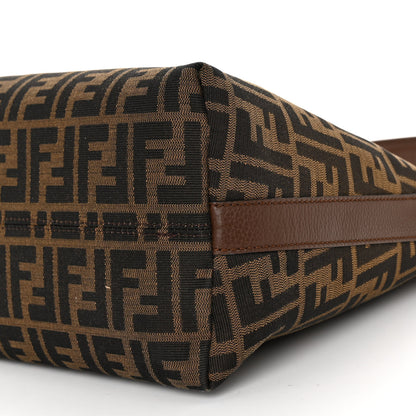 Fendi Zucca Vitello Artic Small Hobo Tobacco Castagna 9 of 9