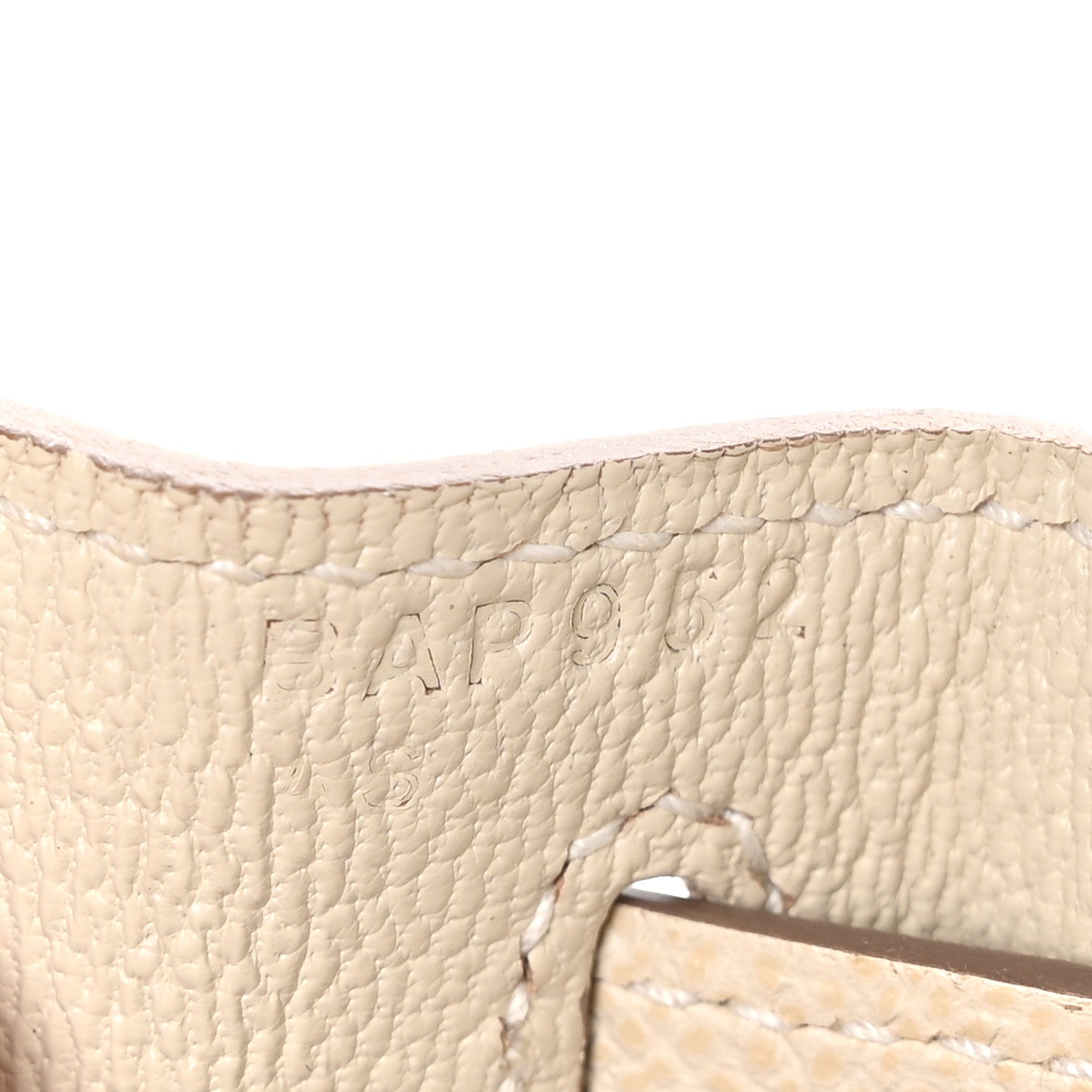 Hermes Epsom Kelly Sellier 28 Craie 7 of 14