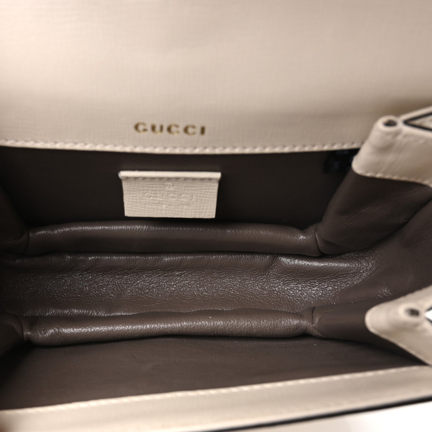 Azalea Calfskin Mini Sylvie 1969 Flap Messenger Bag Mystic White