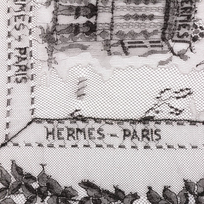 Hermes Dentelle Stole Black 4 of 4