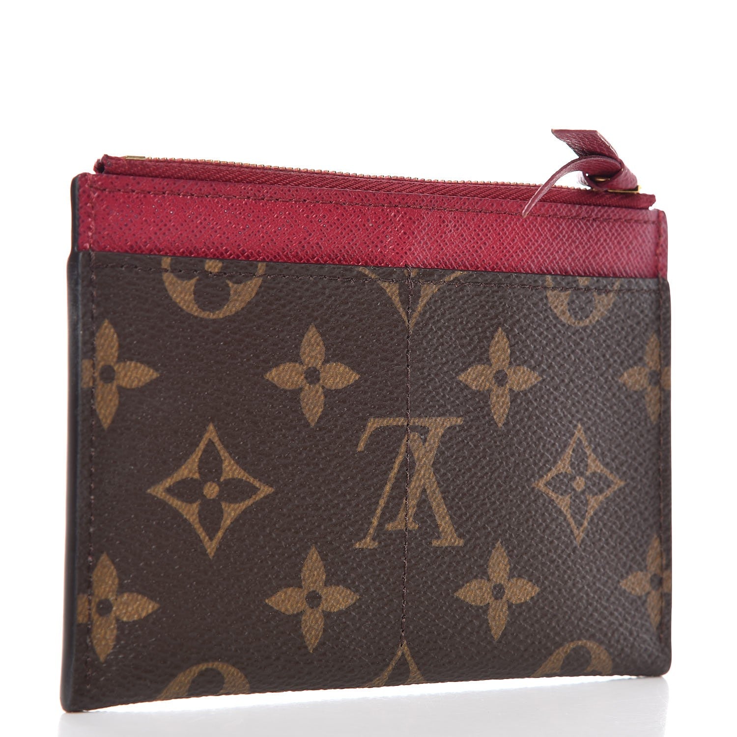 Louis Vuitton Monogram Zipped Card Holder Fuchsia 3 of 6
