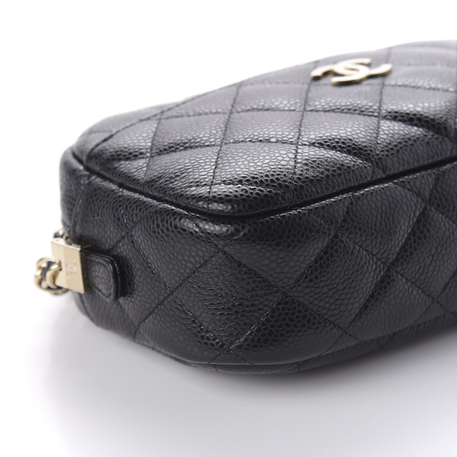 Chanel Caviar Quilted Camera Case Black 6 of 11