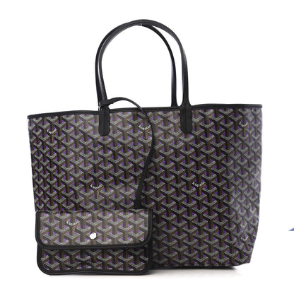 Goyard Goyardine Saint Louis Claire Voie PM Black Violet 1 of 8