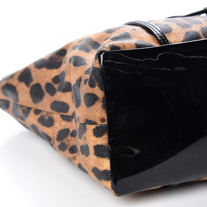 Dolce & Gabbana Dauphine Leopard Print Shopping Tote 5 of 8