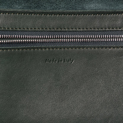 Celine Smooth Calfskin Medium Big Bag Dark Green 7 of 15