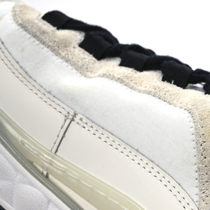 Chanel Velvet Calfskin Mixed Fibers CC Sneakers 37 Ivory Black 12 of 14