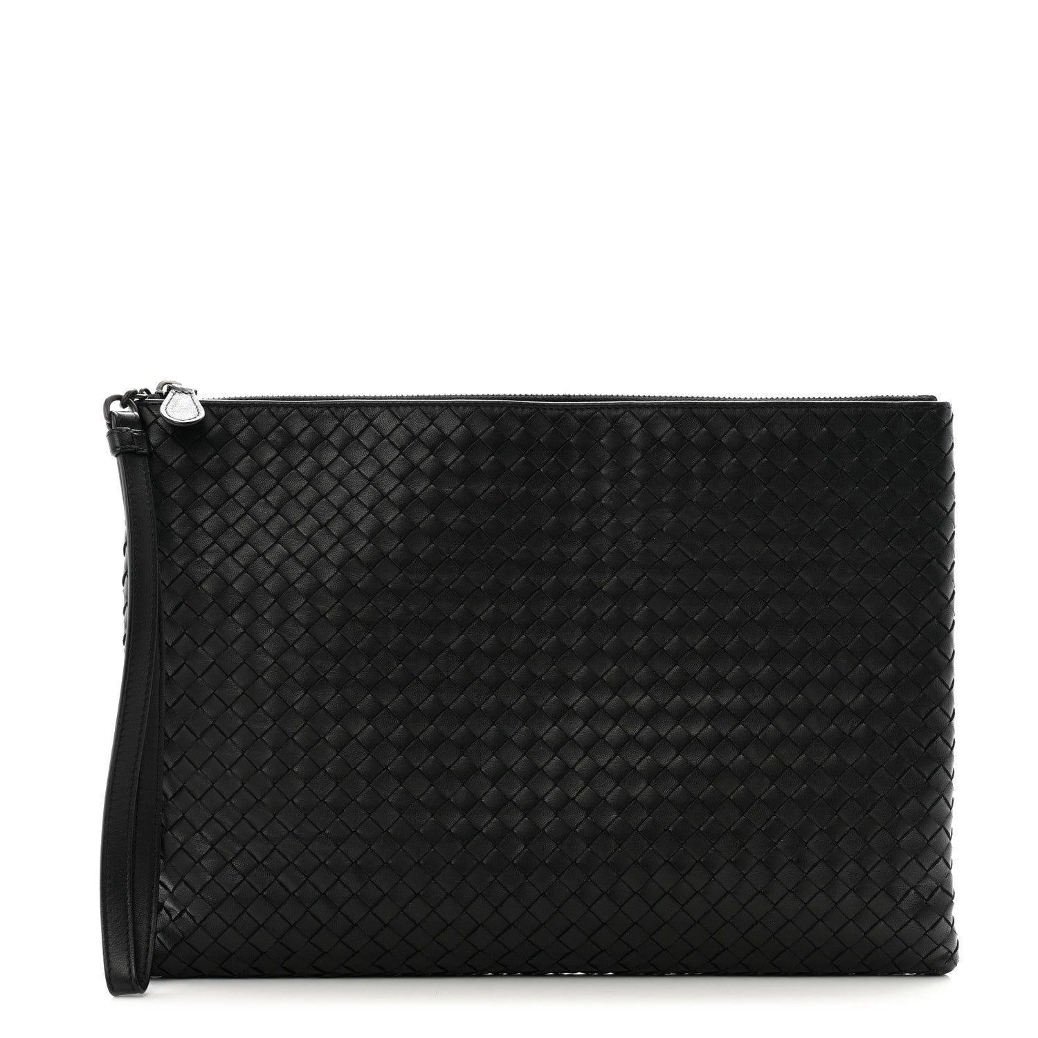 Bottega Veneta Nappa Intrecciato Document Case Black 1 of 10