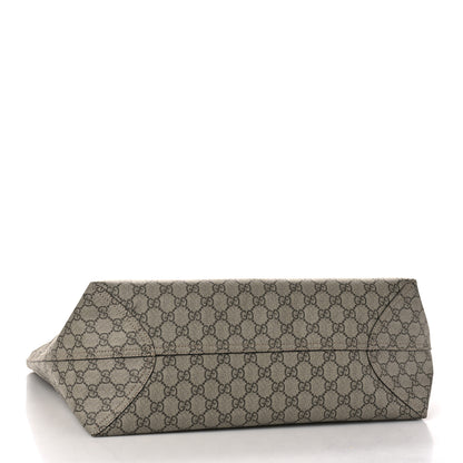 Gucci GG Supreme Monogram Medium Ophidia Shopping Tote Ebony 4 of 8
