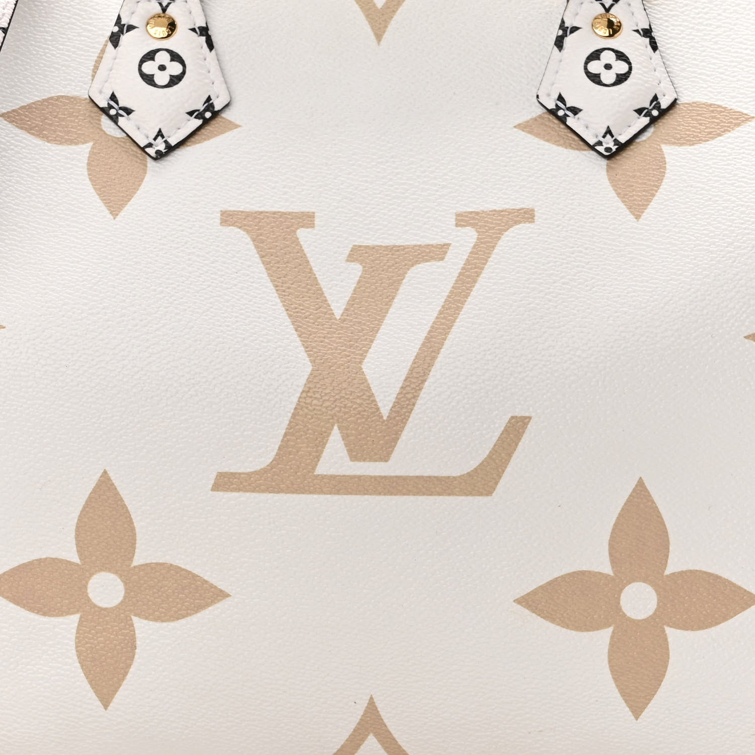 Louis Vuitton Monogram Giant Speedy Bandouliere 30 Kaki Beige 7 of 11