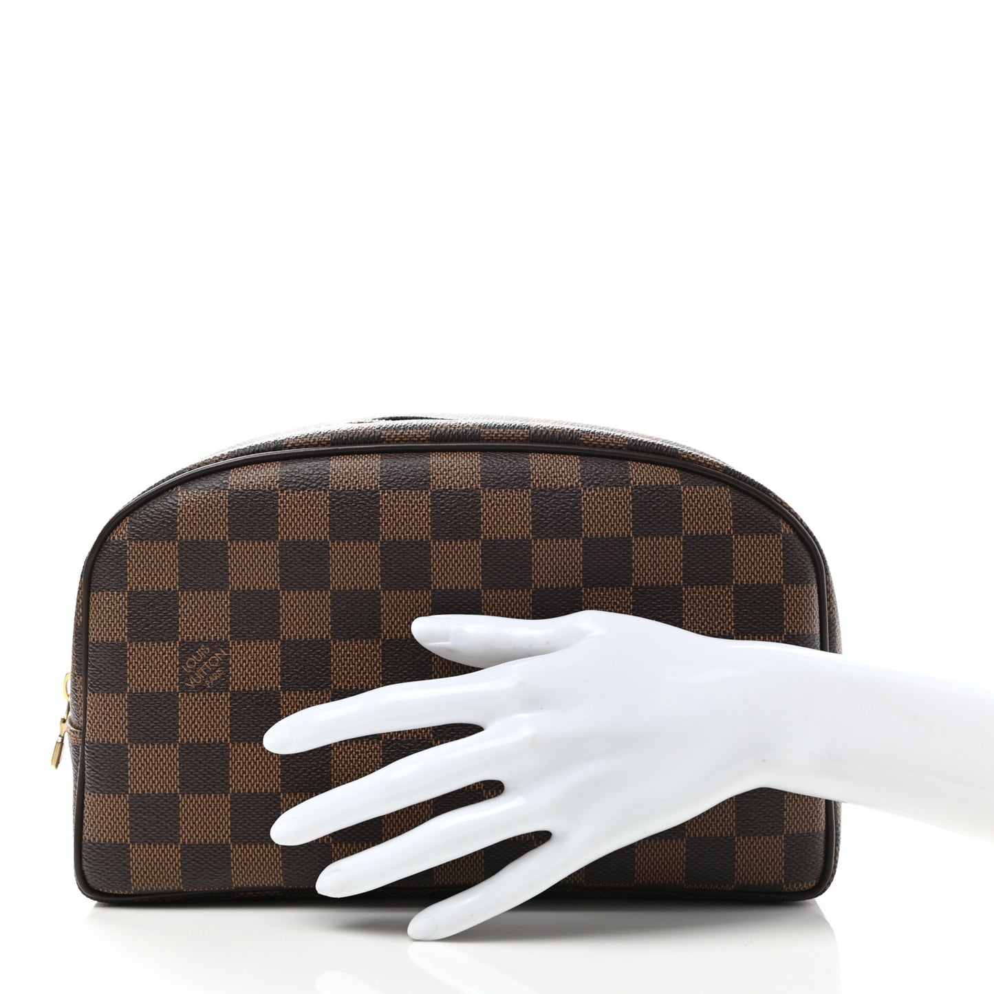 Damier Ebene Toiletry Bag 25