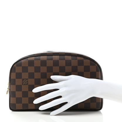 Louis Vuitton Damier Ebene Toiletry Bag 25 2 of 8