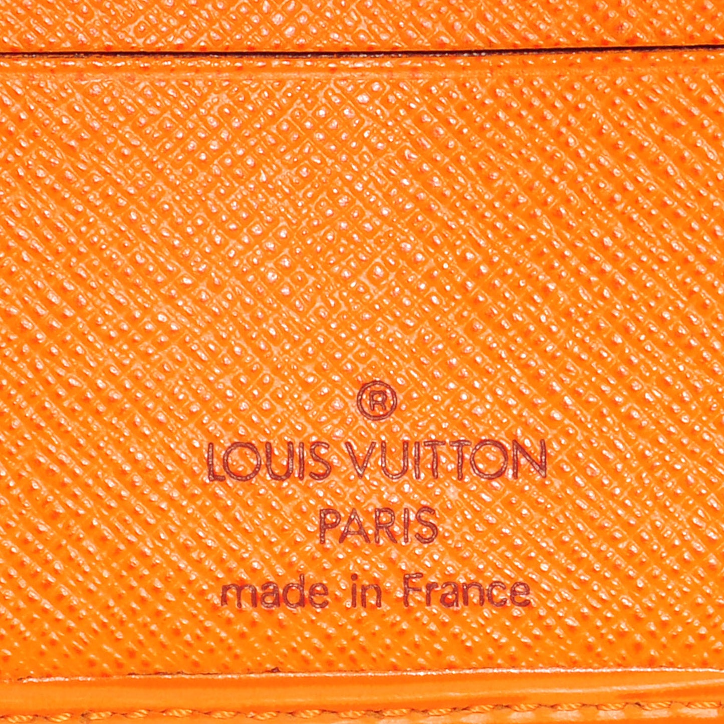 Epi Porte-Billets Compact Wallet Mandarin