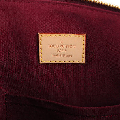 Louis Vuitton Vernis Alma GM Rouge Fauviste 6 of 7