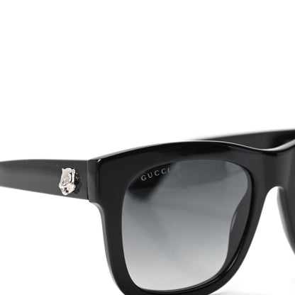 Gucci Acetate Square Frame Sunglasses GG0032S Black 7 of 8