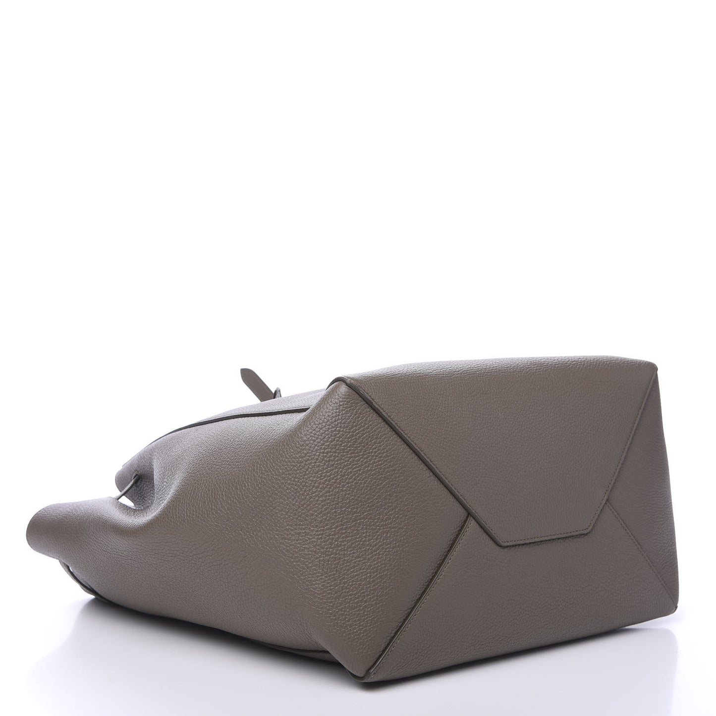 Soft Grained Calfskin Small Belt Cabas Phantom Taupe