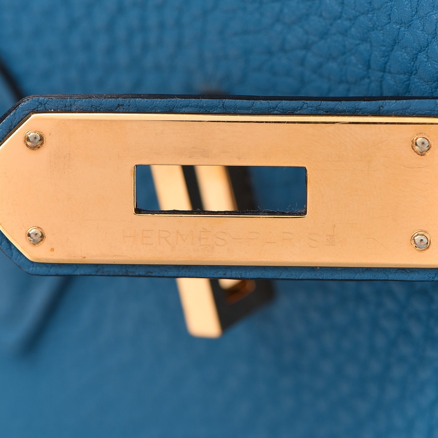 Togo Birkin 30 Bleu De Galice