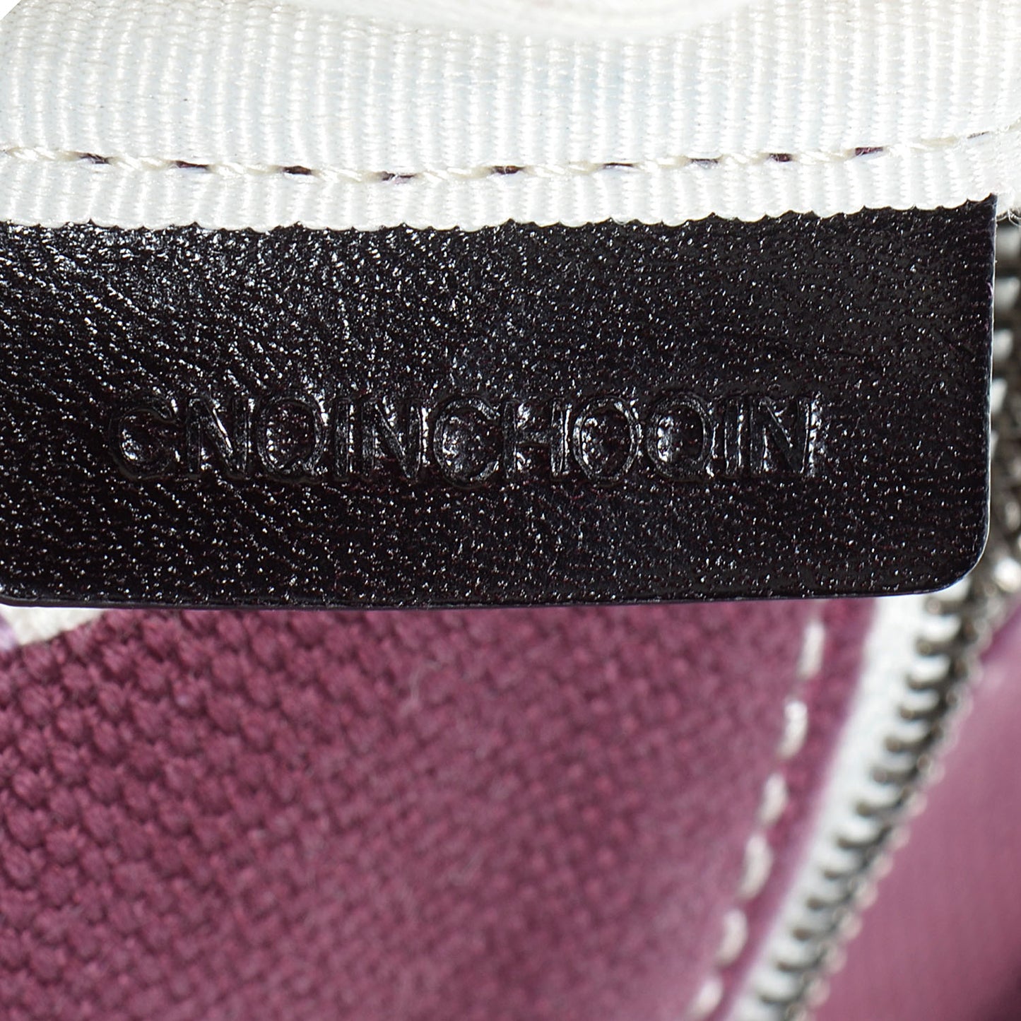 Canvas Check Print Tote