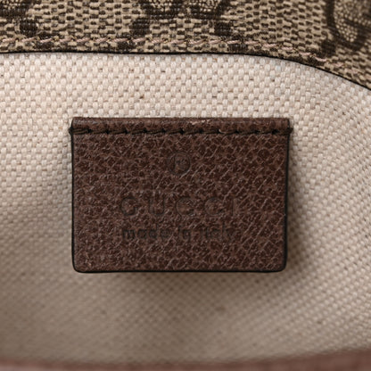 Gucci GG Supreme Monogram Neo Vintage Web Belt Bag Brown 6 of 10