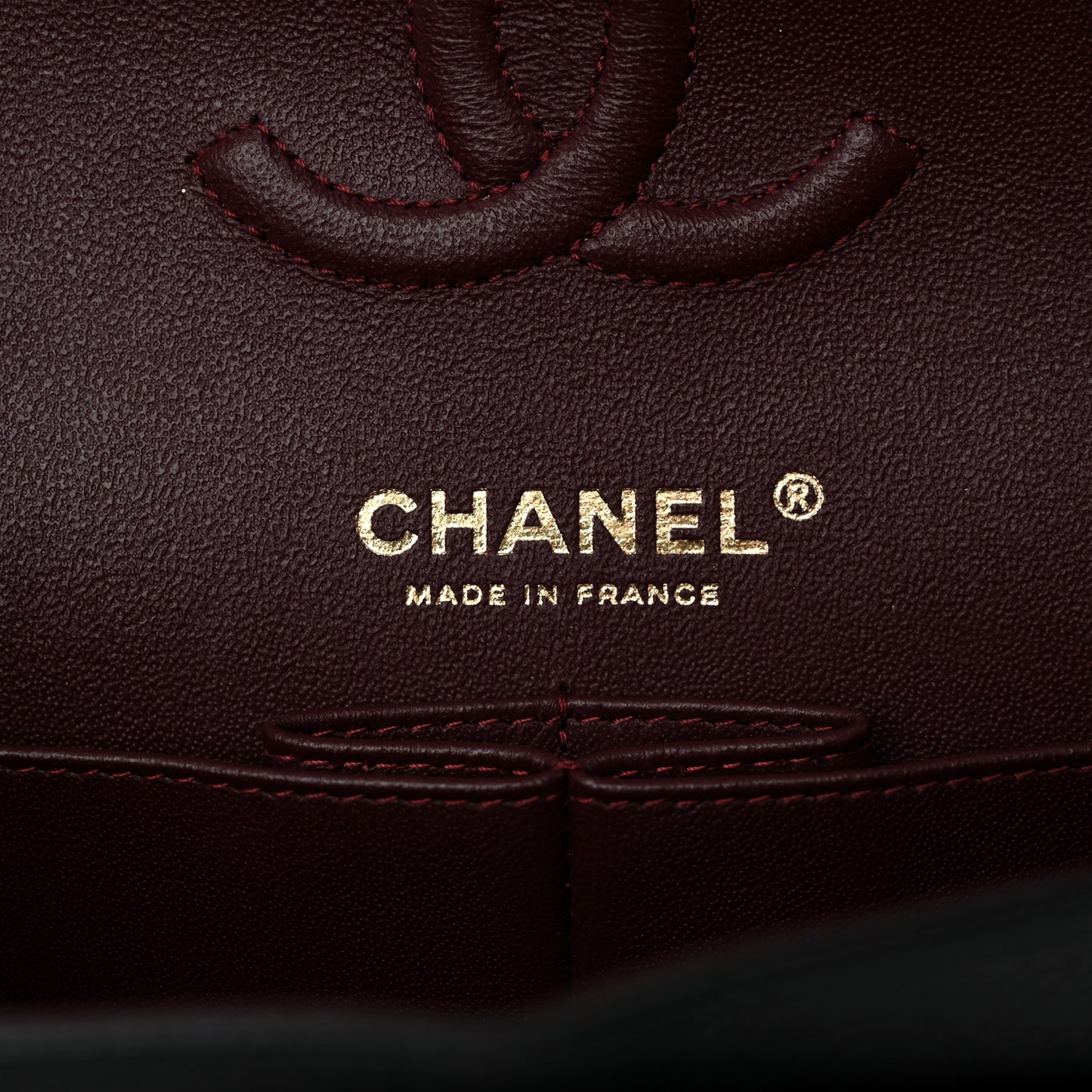 Caviar Quilted Small Double Flap Black