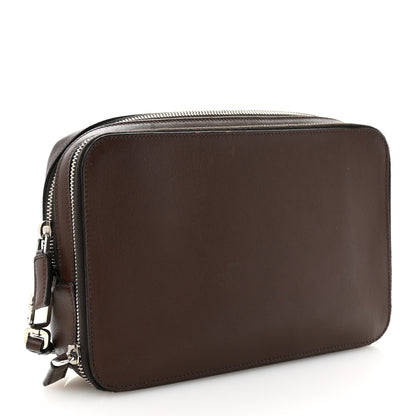 Prada Vitello City Travel Pouch Bruciato 3 of 13
