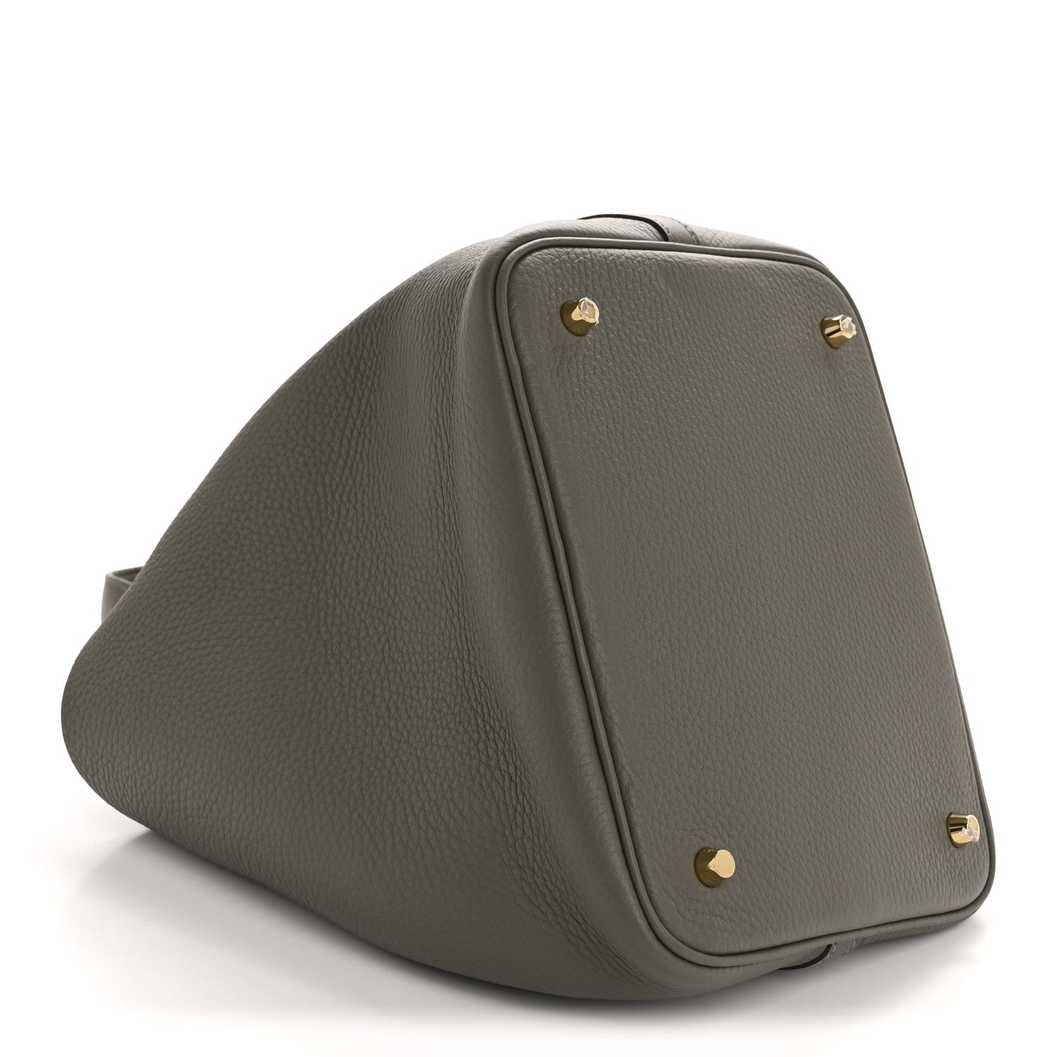 Hermes Taurillon Clemence Picotin Lock 22 MM Etain 4 of 12