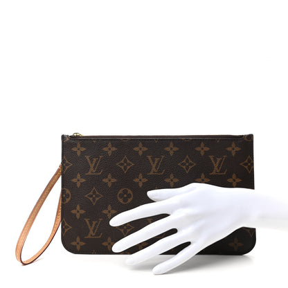 Louis Vuitton Monogram Neverfull MM GM Pochette 2 of 7