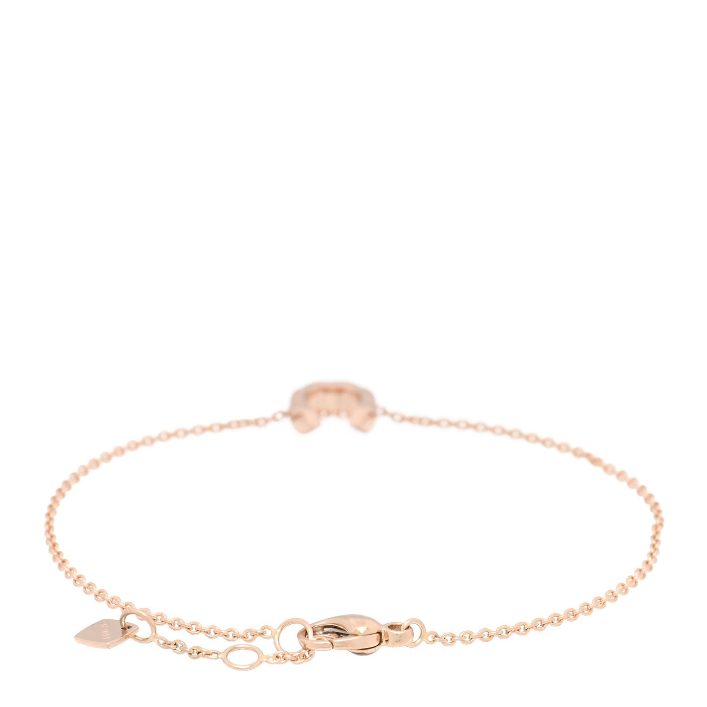 18K Beige Gold Coco Crush Station Bracelet